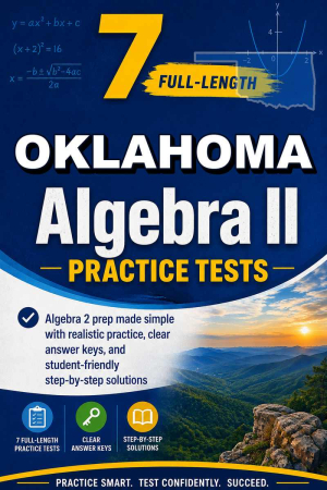 7 Full Length Oklahoma Algebra II Practice Tests