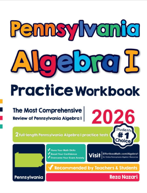 Pennsylvania Algebra I Practice Workbook 2026