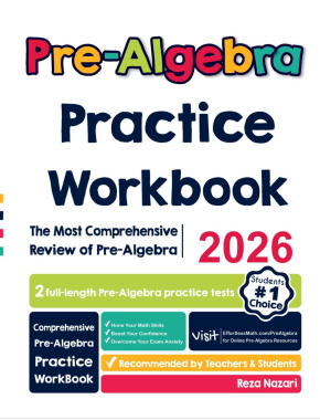 Pre-Algebra Practice Workbook 2026: The Most Comprehensive Review of Pre-Algebra