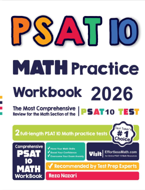 PSAT 10 Math Practice Workbook 2026