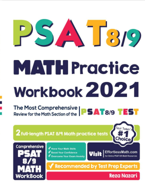 PSAT 8 9Math Practice Workbook 2026