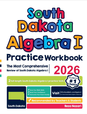 South Dakota Algebra I Practice Workbook 2026