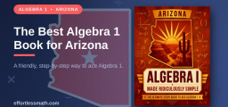 The Best Algebra 1 Book for Arizona Students