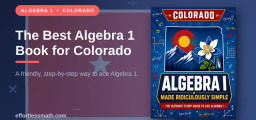 The Best Algebra 1 Book for Colorado Students