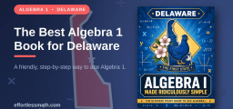 The Best Algebra 1 Book for Delaware Students