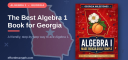 The Best Algebra 1 Book for Georgia Students