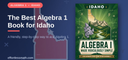 The Best Algebra 1 Book for Idaho Students