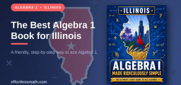 The Best Algebra 1 Book for Illinois Students
