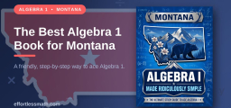 The Best Algebra 1 Book for Montana Students