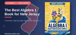 The Best Algebra 1 Book for New Jersey Students