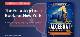 The Best Algebra 1 Book for New York Students