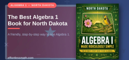 The Best Algebra 1 Book for North Dakota Students