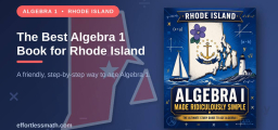 The Best Algebra 1 Book for Rhode Island Students