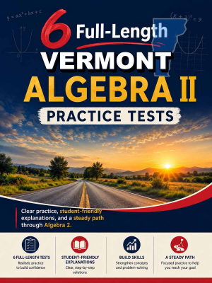 6 Full Length Vermont Algebra II Practice Tests