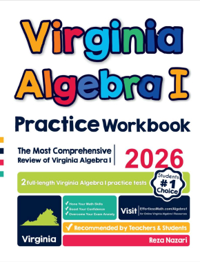 Virginia Algebra I Practice Workbook 2026