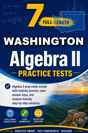 7 Full Length Washington Algebra II Practice Tests