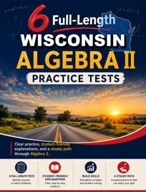 6 Full Length Wisconsin Algebra II Practice Tests