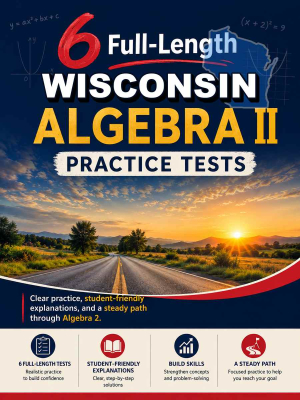 6 Full Length Wisconsin Algebra II Practice Tests