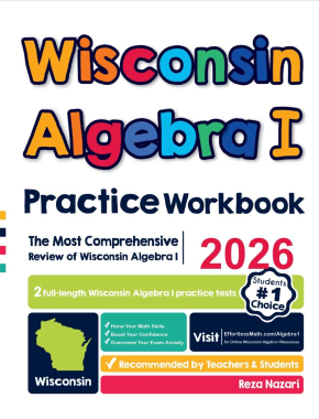Wisconsin Algebra I Practice Workbook 2026