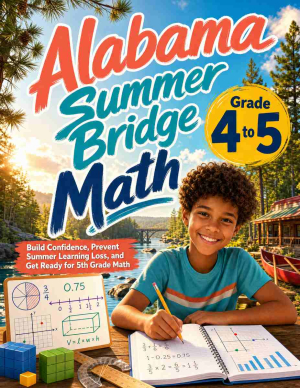 Alabama Summer Bridge Grade 4 to 5 Math: 8 Weeks of Daily Practice