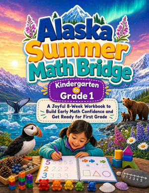 Alaska Summer Bridge K to Grade 1 Math: 8 Weeks of Daily Practice