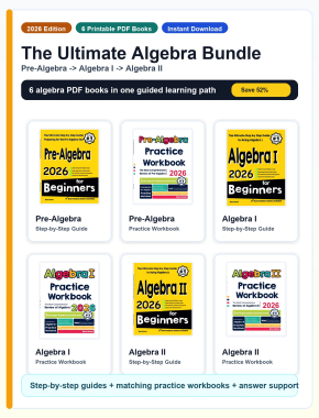 The Ultimate Algebra Bundle 2026: From Pre-Algebra to Algebra II