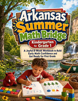 Arkansas Summer Bridge K to Grade 1 Math: 8 Weeks of Daily Practice