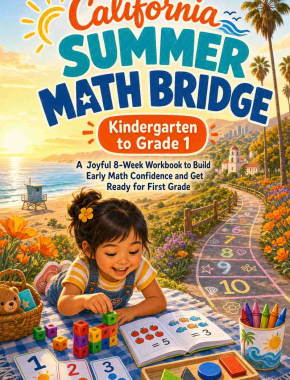 California Summer Bridge K to Grade 1 Math: 8 Weeks of Daily Practice