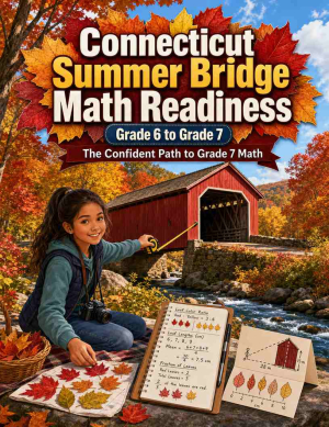 Connecticut Summer Bridge Grade 6 to 7 Math: 8 Weeks of Daily Practice