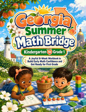 Georgia Summer Bridge K to Grade 1 Math: 8 Weeks of Daily Practice