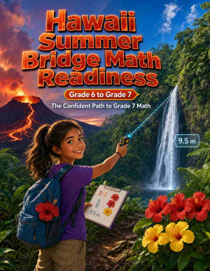 Hawaii Summer Bridge Grade 6 to 7 Math: 8 Weeks of Daily Practice