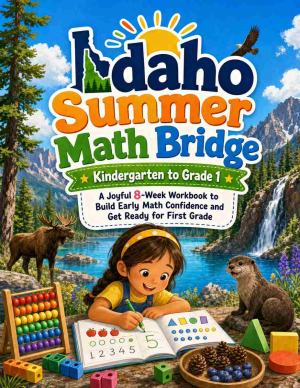Idaho Summer Bridge K to Grade 1 Math: 8 Weeks of Daily Practice