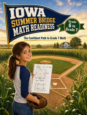 Iowa Summer Bridge Grade 6 to 7 Math: 8 Weeks of Daily Practice