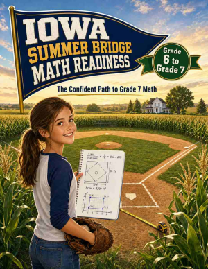 Iowa Summer Bridge Grade 6 to 7 Math: 8 Weeks of Daily Practice