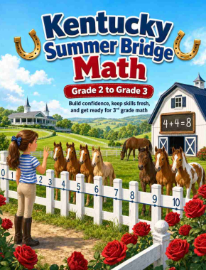 Kentucky Summer Bridge Grade 2 to 3 Math: 8 Weeks of Daily Practice
