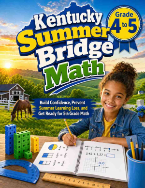 Kentucky Summer Bridge Grade 4 to 5 Math: 8 Weeks of Daily Practice