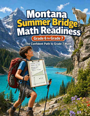 Montana Summer Bridge Grade 6 to 7 Math: 8 Weeks of Daily Practice