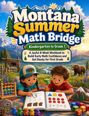 Montana Summer Bridge K to Grade 1 Math: 8 Weeks of Daily Practice