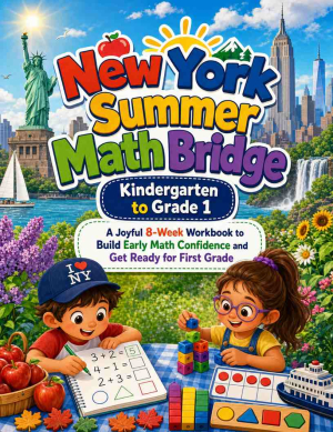 New York Summer Bridge K to Grade 1 Math: 8 Weeks of Daily Practice