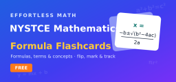 NYSTCE Mathematics Flashcards