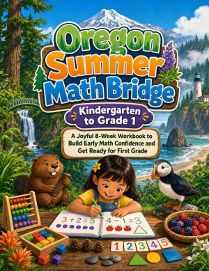 Oregon Summer Bridge K to Grade 1 Math: 8 Weeks of Daily Practice