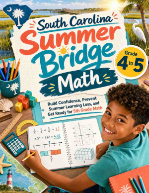 South Carolina Summer Bridge Grade 4 to 5 Math: 8 Weeks of Daily Practice