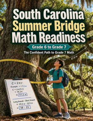 South Carolina Summer Bridge Grade 6 to 7 Math: 8 Weeks of Daily Practice