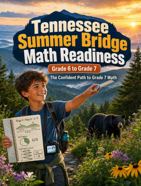 Tennessee Summer Bridge Grade 6 to 7 Math: 8 Weeks of Daily Practice