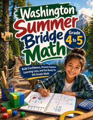 Washington Summer Bridge Grade 4 to 5 Math: 8 Weeks of Daily Practice