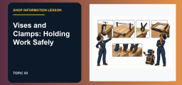 Vises and Clamps: Holding Work Safely