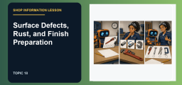 Surface Defects, Rust, and Finish Preparation