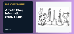 ASVAB Shop Information Study Guide: A 28-Lesson Roadmap