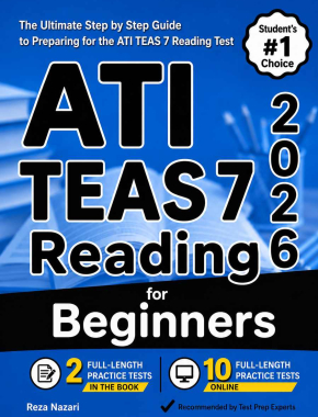 ATI TEAS 7 Reading for Beginners cover