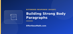 Building Strong Body Paragraphs